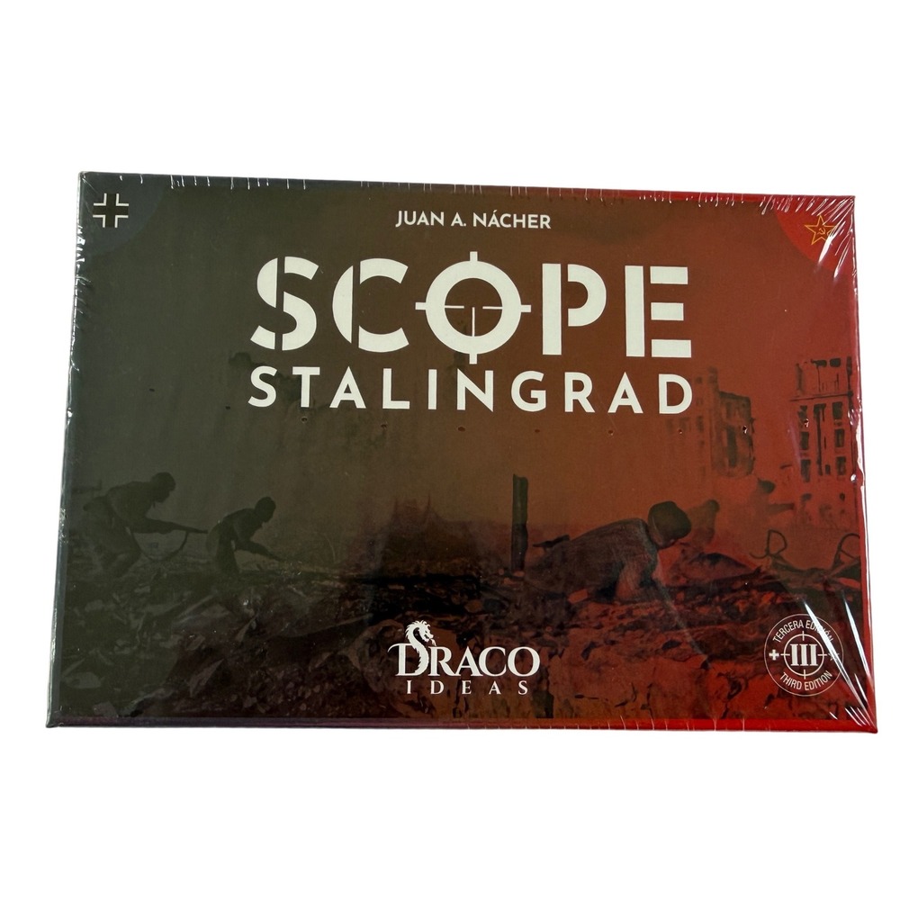Draco Ideas Scope Stalingrad Card Game Juan A Nacher Third Edition New Sealed